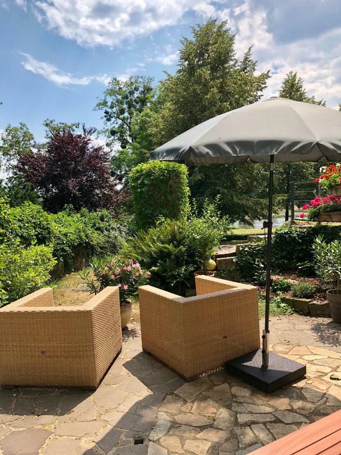 Ferienwohnung Am Wasser Villa Graf Von Pfeil Drezda Kültér fotó